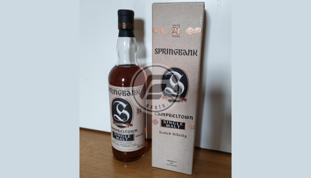 Springbank 21 Year Old Whisky